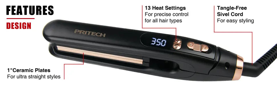 Hair Straightener - TA-2497 Detail Image