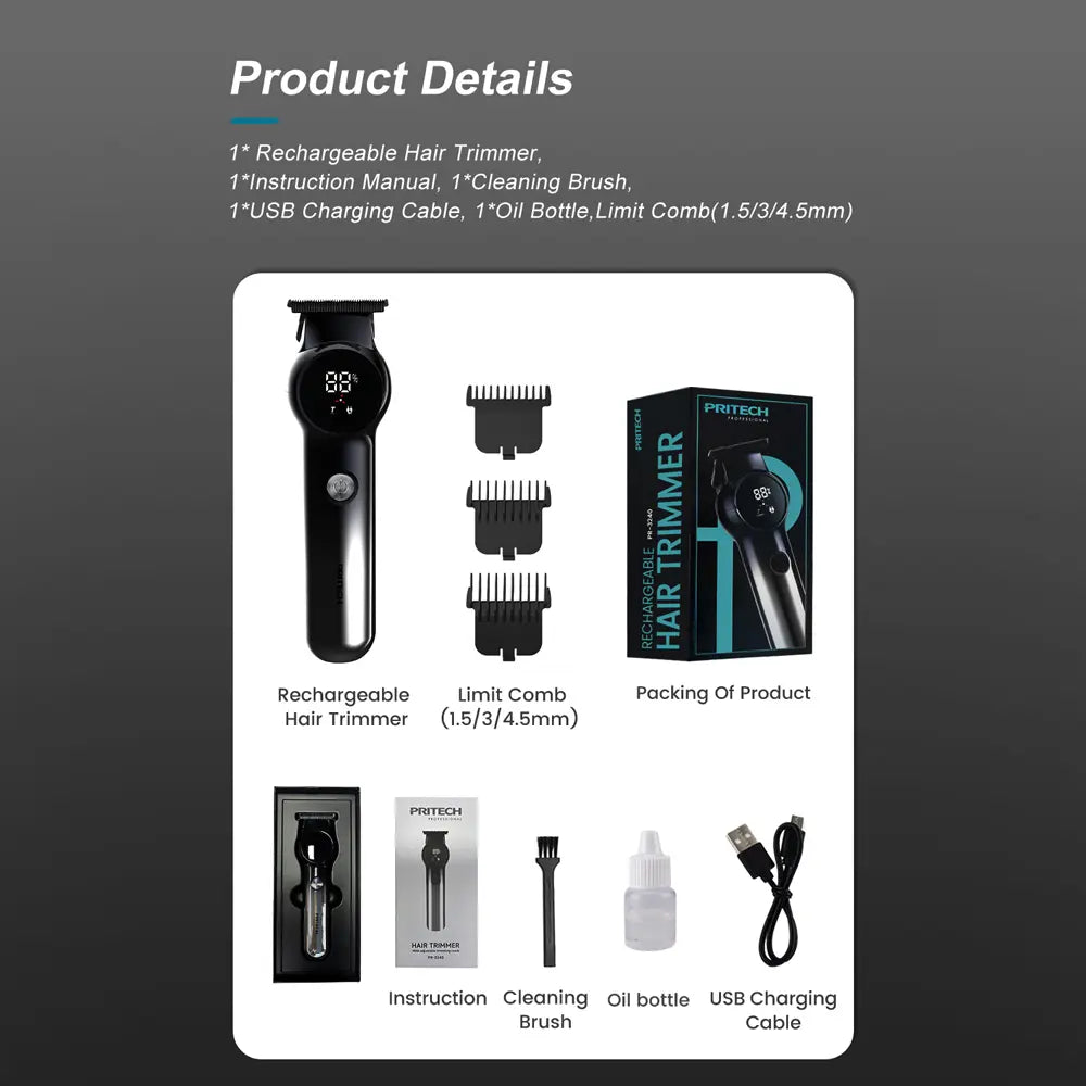 PRITECH Hair Clipper | PR-3240