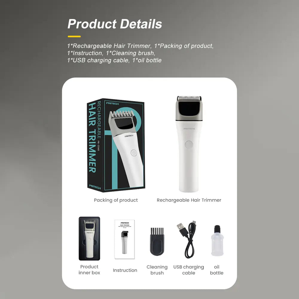 PRITECH Hair Clipper | PR-3340