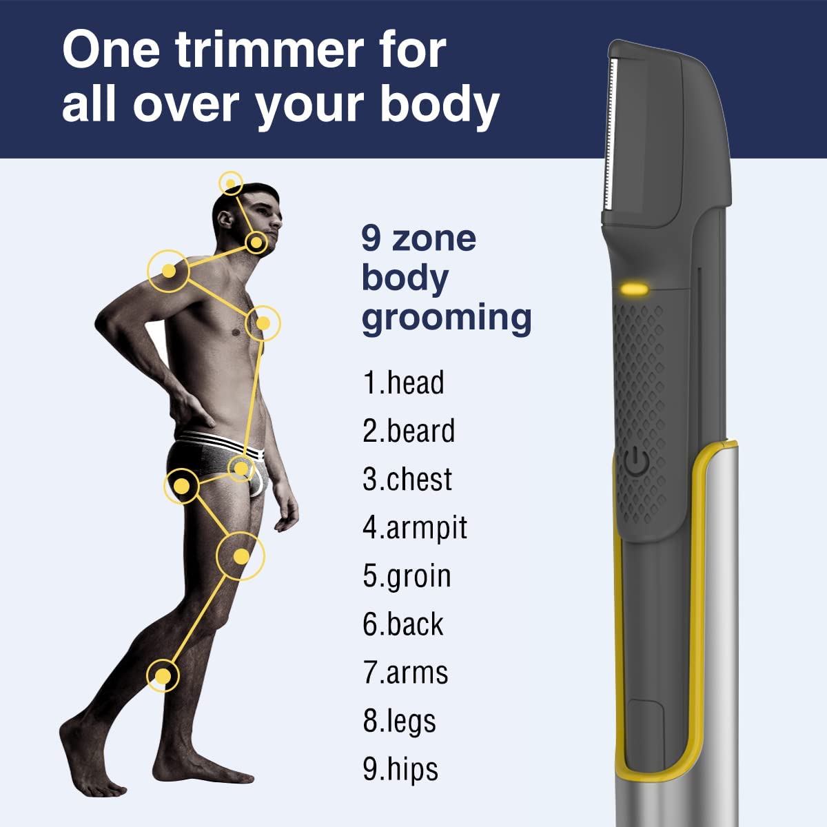 Body Hair Trimmer RSM-1928