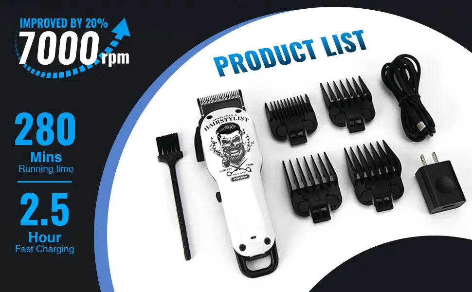 Hair Clipper - PR-2390 Detail Image