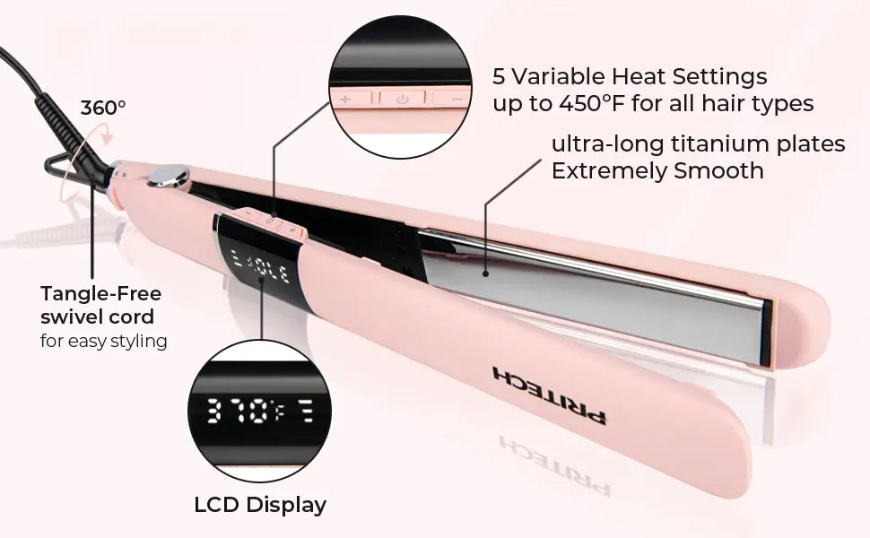 PRITECH Hair Straightener | TA-2413
