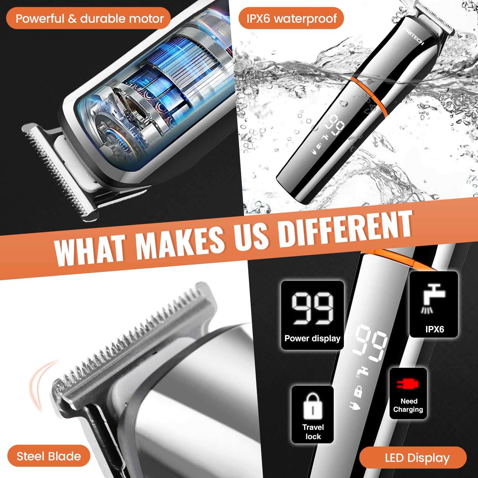 Hair Clipper - PR-2614