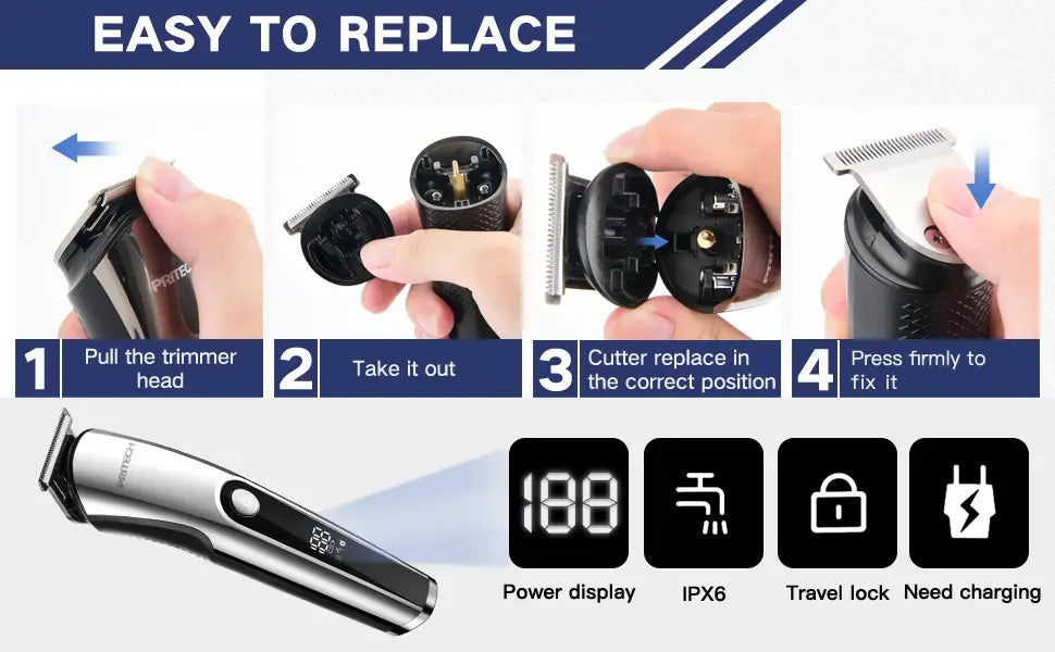 PRITECH Hair Clipper | PR-2990