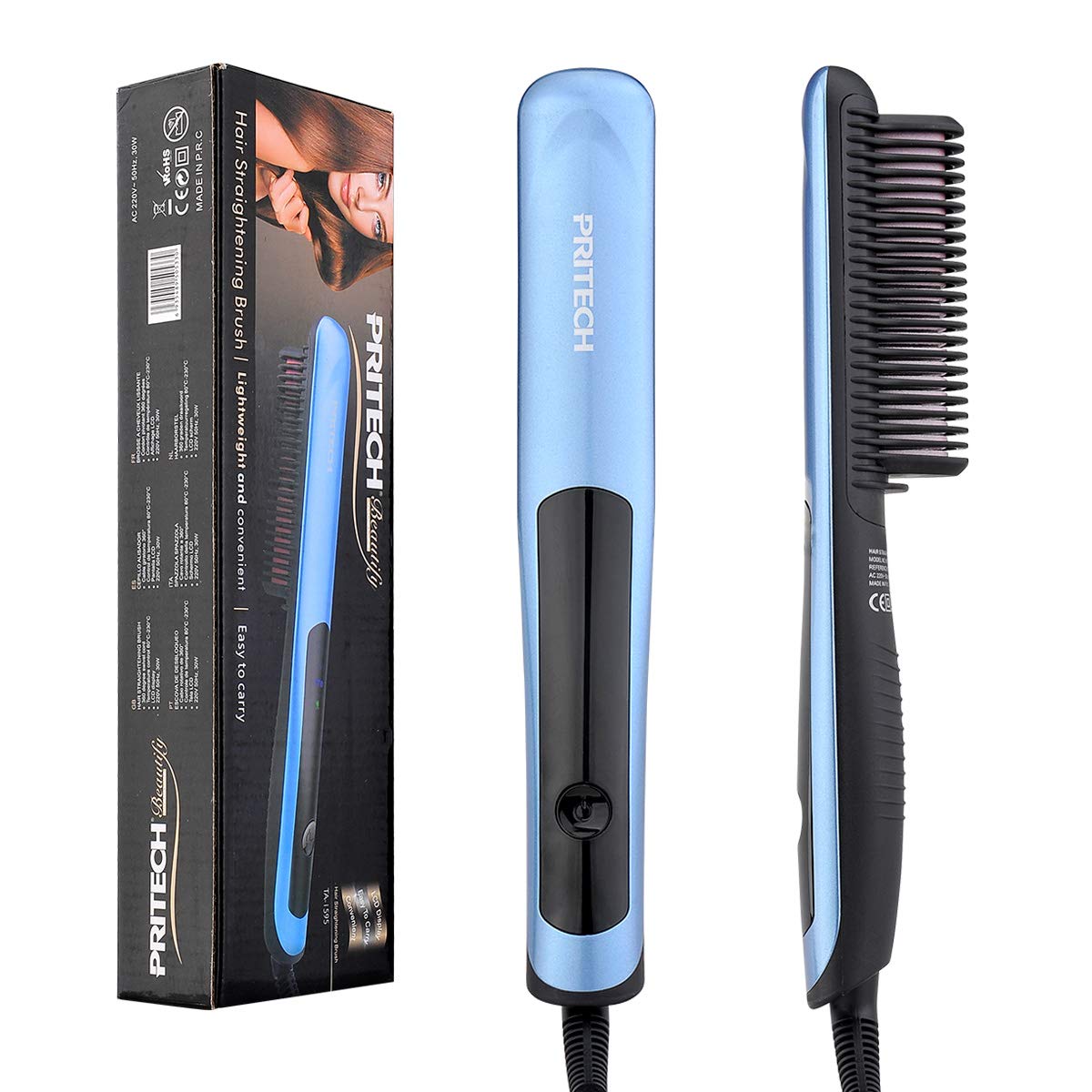 Hair Straightener Brush - TA-1595