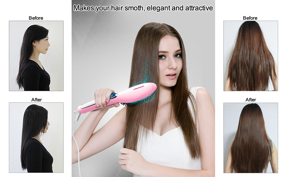 Hair Straightener Brush - TA-039