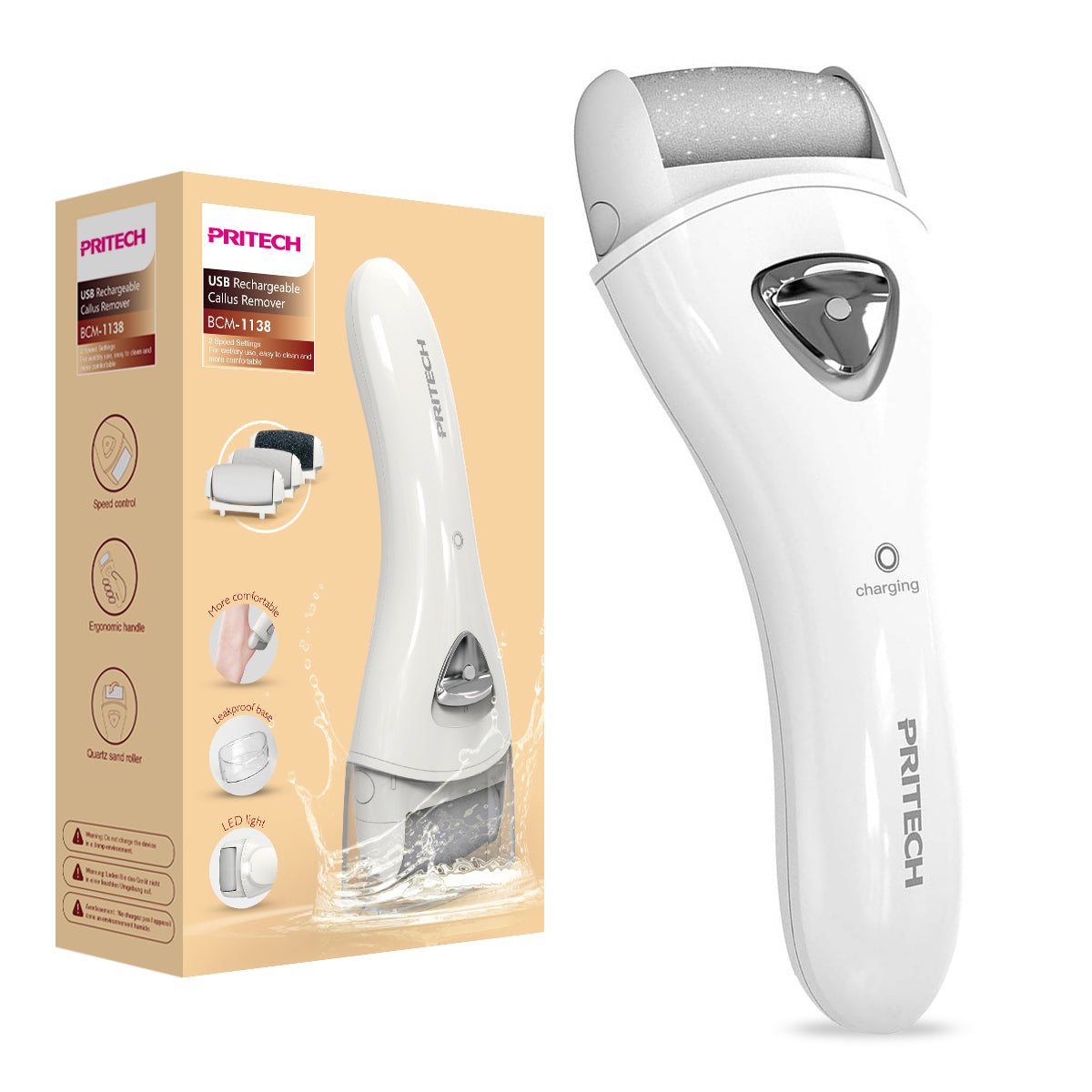 Electric Feet Callus Removers Rechargeable,Portable Electronic Foot File Pedicure Tools, Electric Callus Remover Kit,Professional Pedi Feet Care Perfect for Dead,Hard Cracked Dry Skin Ideal Gift