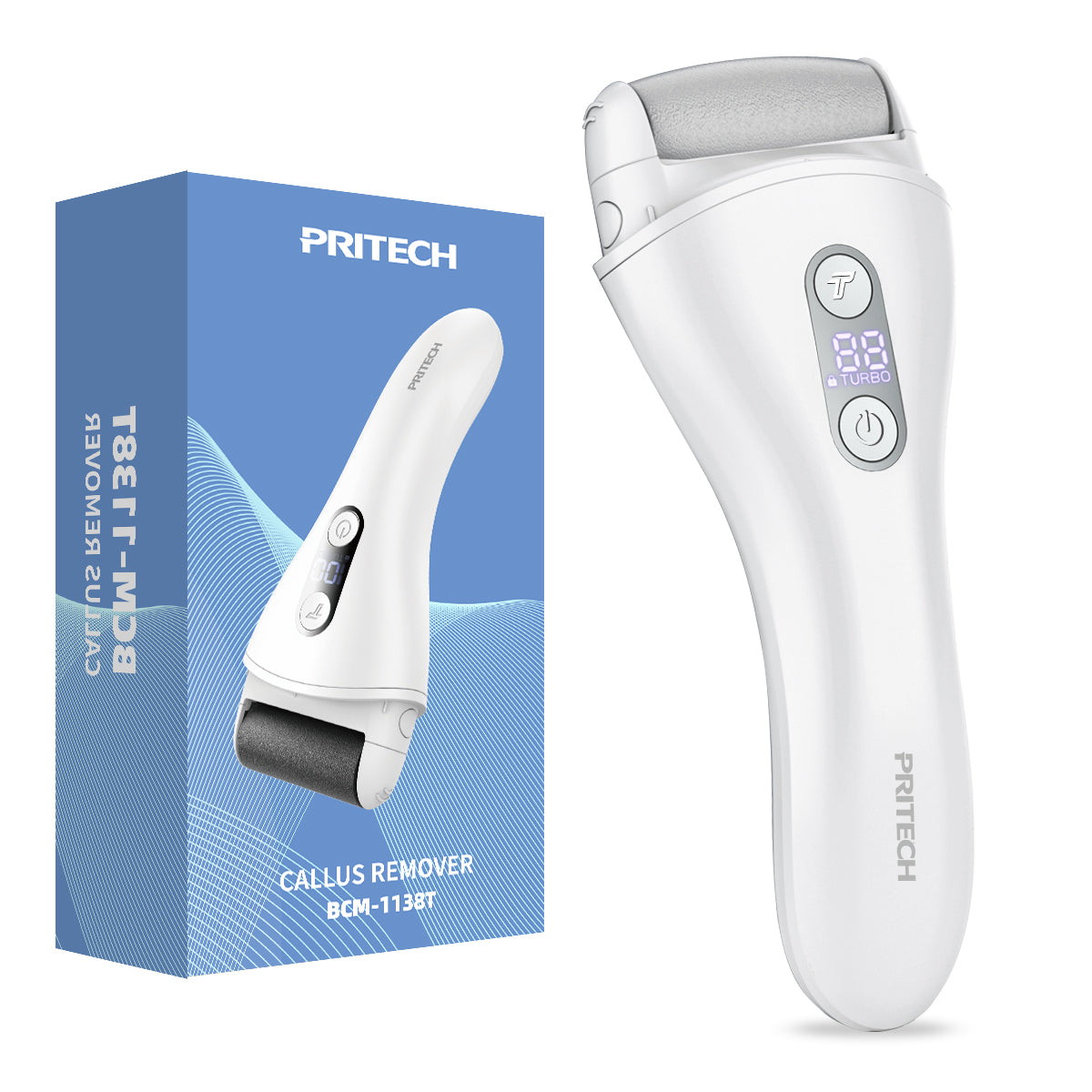 Electric Callus Remover for feet,Rechargeable Foot File Electronic Pedicure Tools Kit for Calloused Removal, Waterproof Electric Foot Scrubber Duty Feet Care for Heels Dead