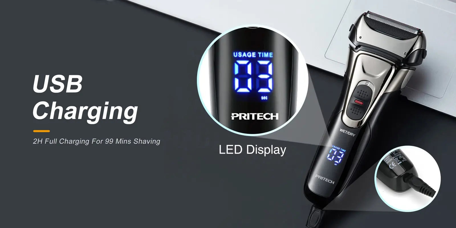 PRITECH Hair Shaver | RSM-1577