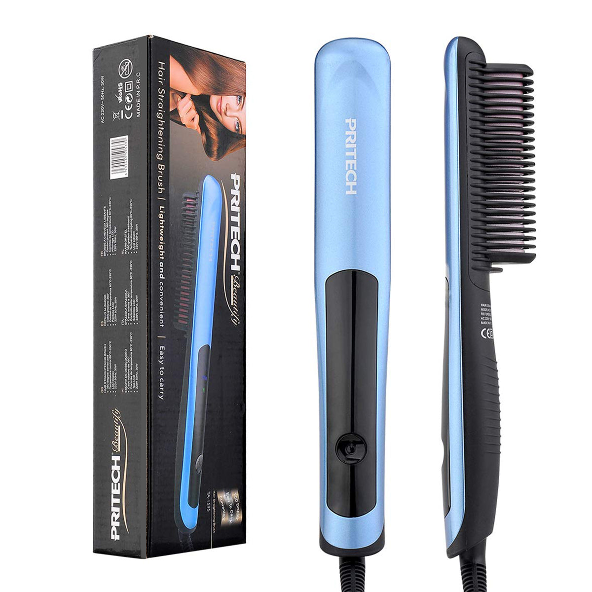 Hair Straightener Brush - TA-1595