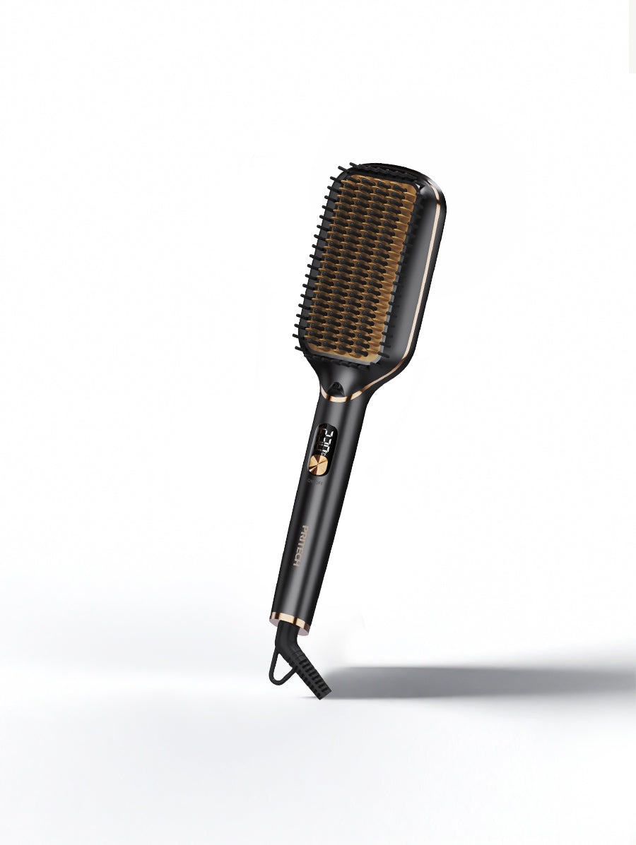 PRITECH Hair Straightener Brush | TA-8008