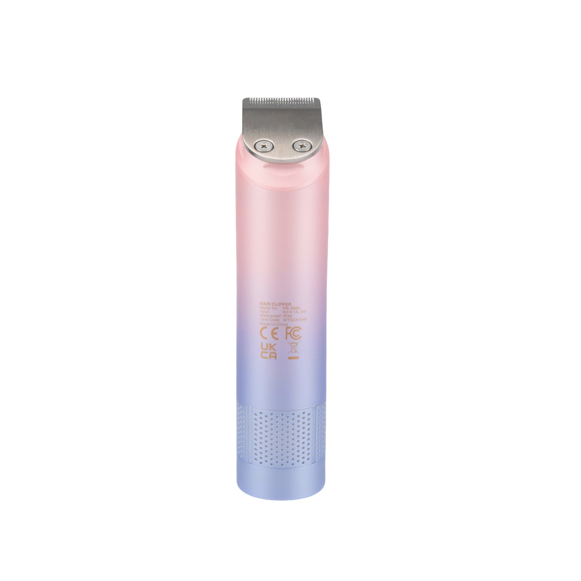 Blue-Pink Gradient Hair Trimmer Kit Waterproof