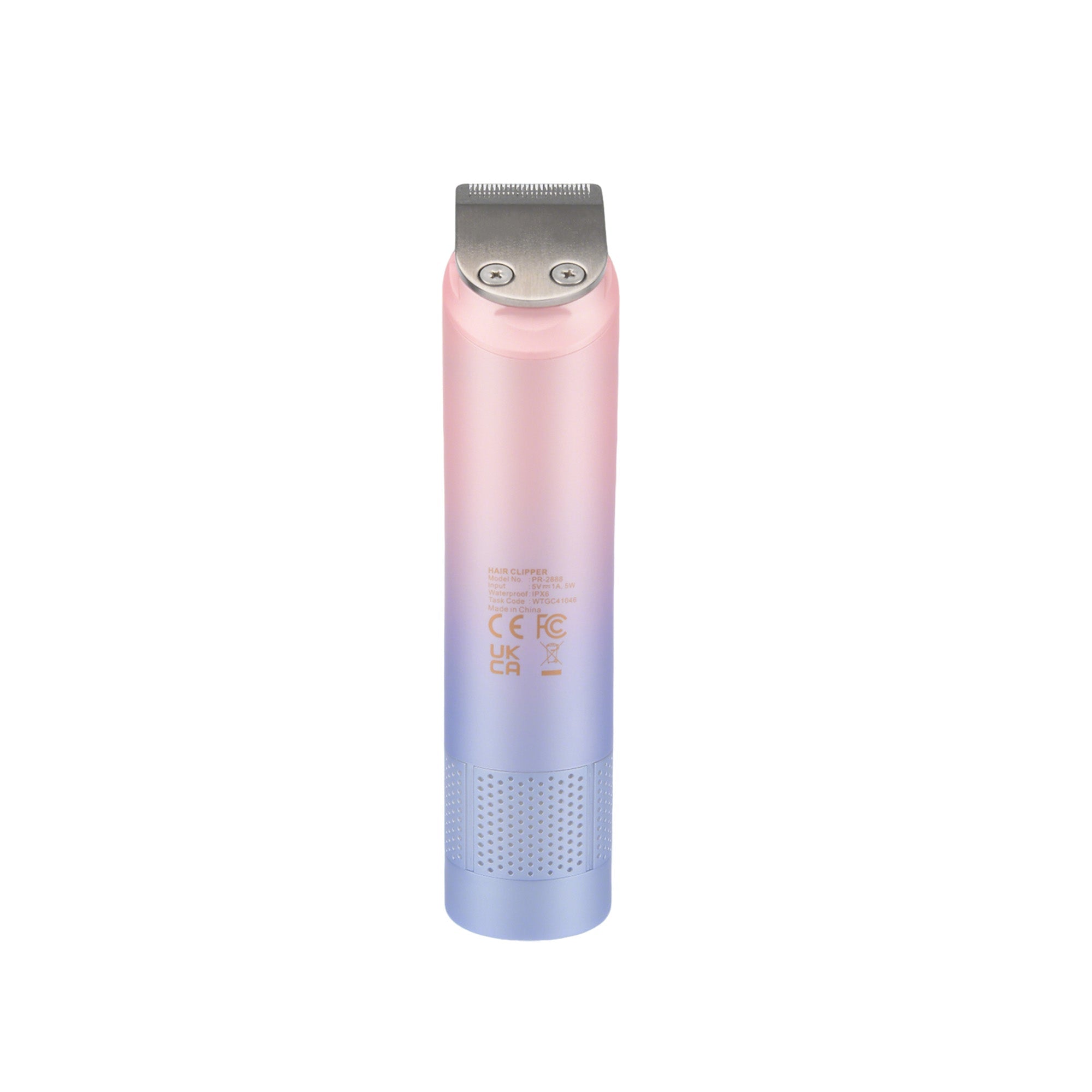 Blue-Pink Gradient Hair Trimmer Kit Waterproof