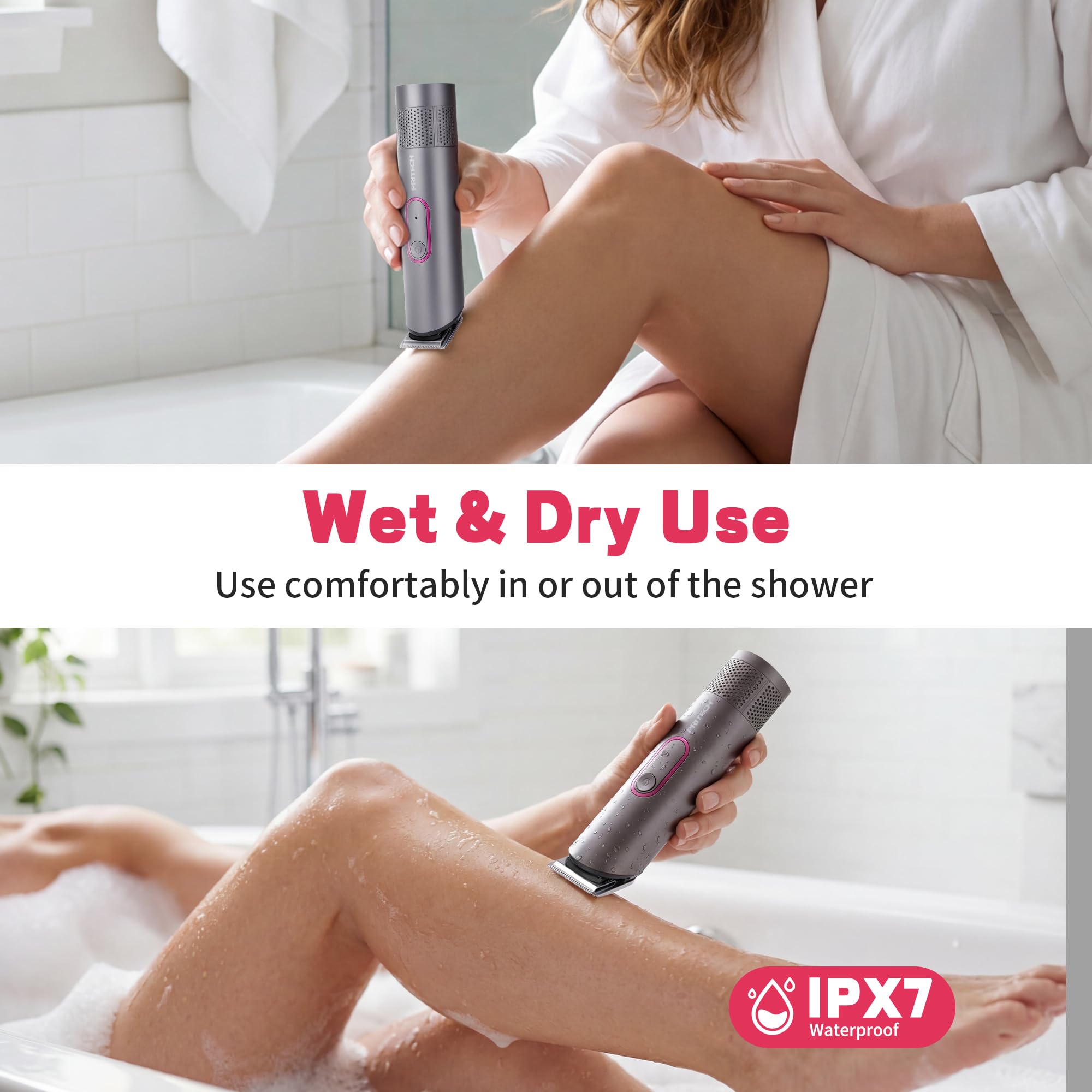 Charcoal Hair Trimmer Kit Waterproof