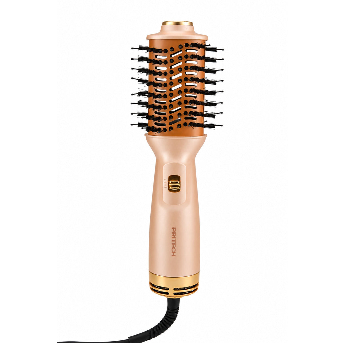 Gold 4-in-1 Travel Hair Dryer Brush