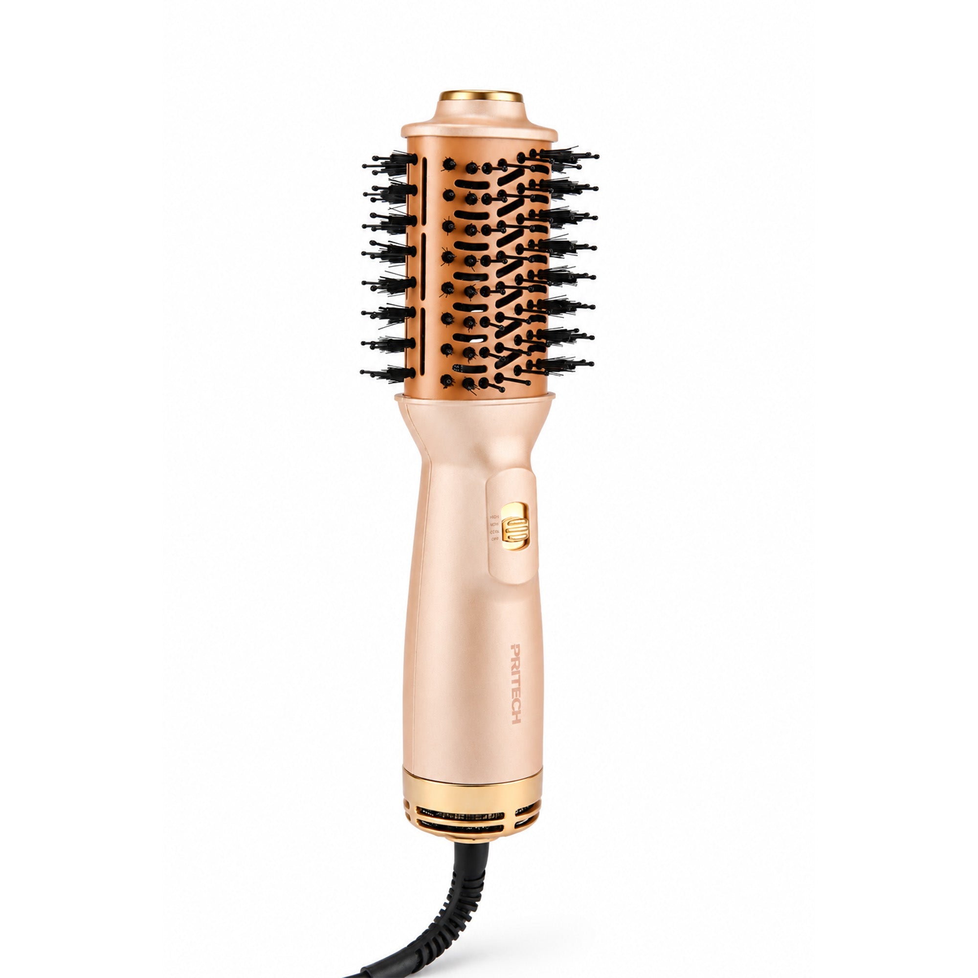 Gold 4-in-1 Travel Hair Dryer Brush
