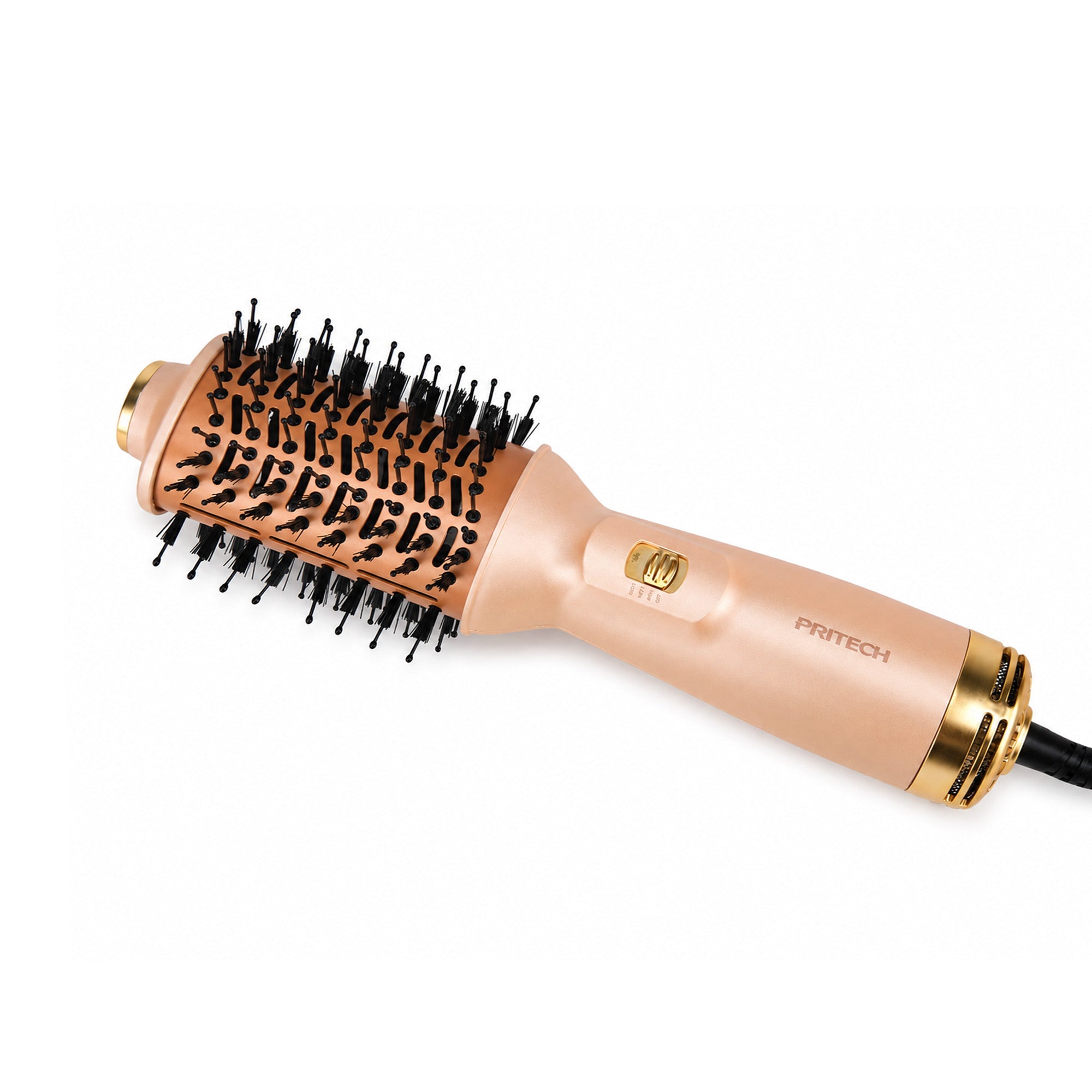 Gold 4-in-1 Travel Hair Dryer Brush