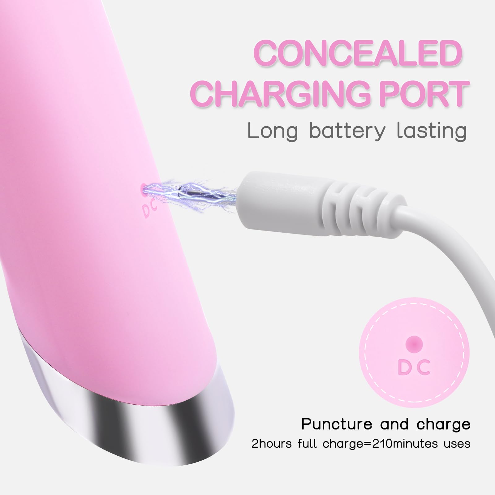 Rechargeable Silicone Heated Facial Cleansing Brush