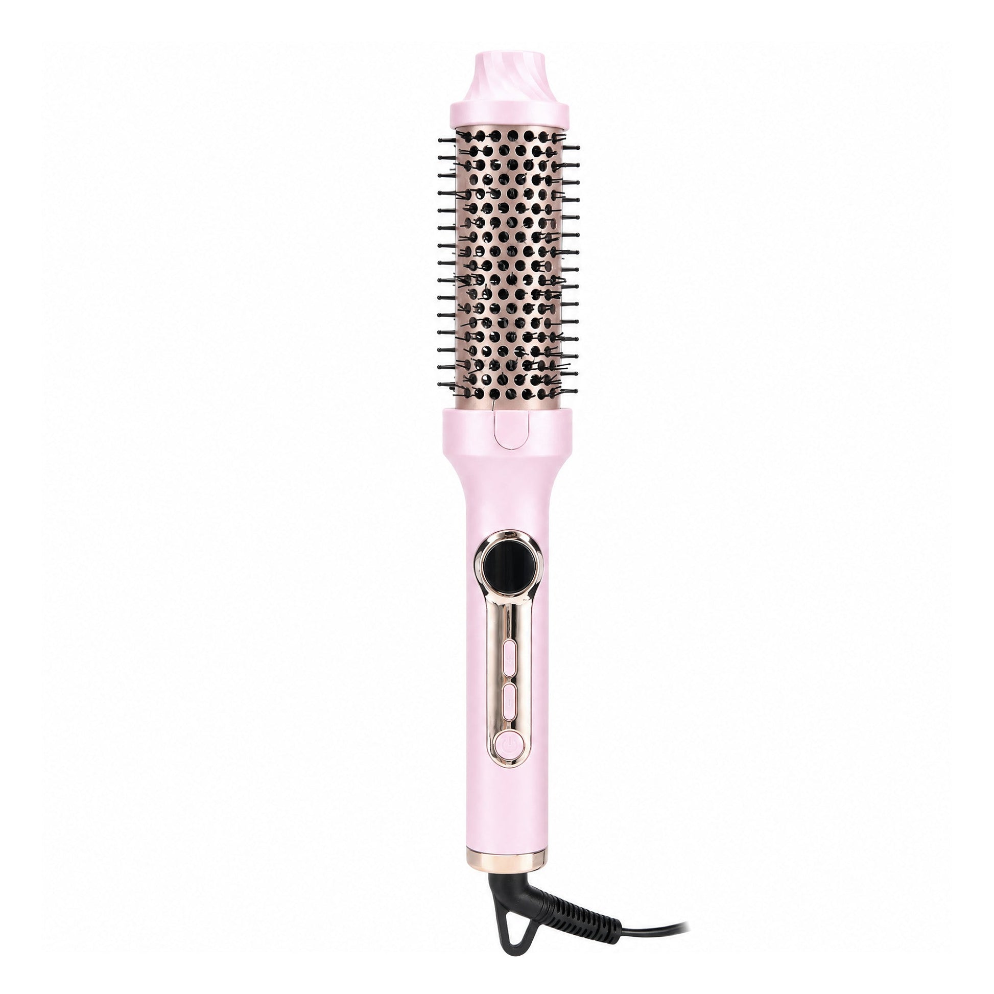 Pink 1.5" Thermal Styling Brush with 5 Heat Settings