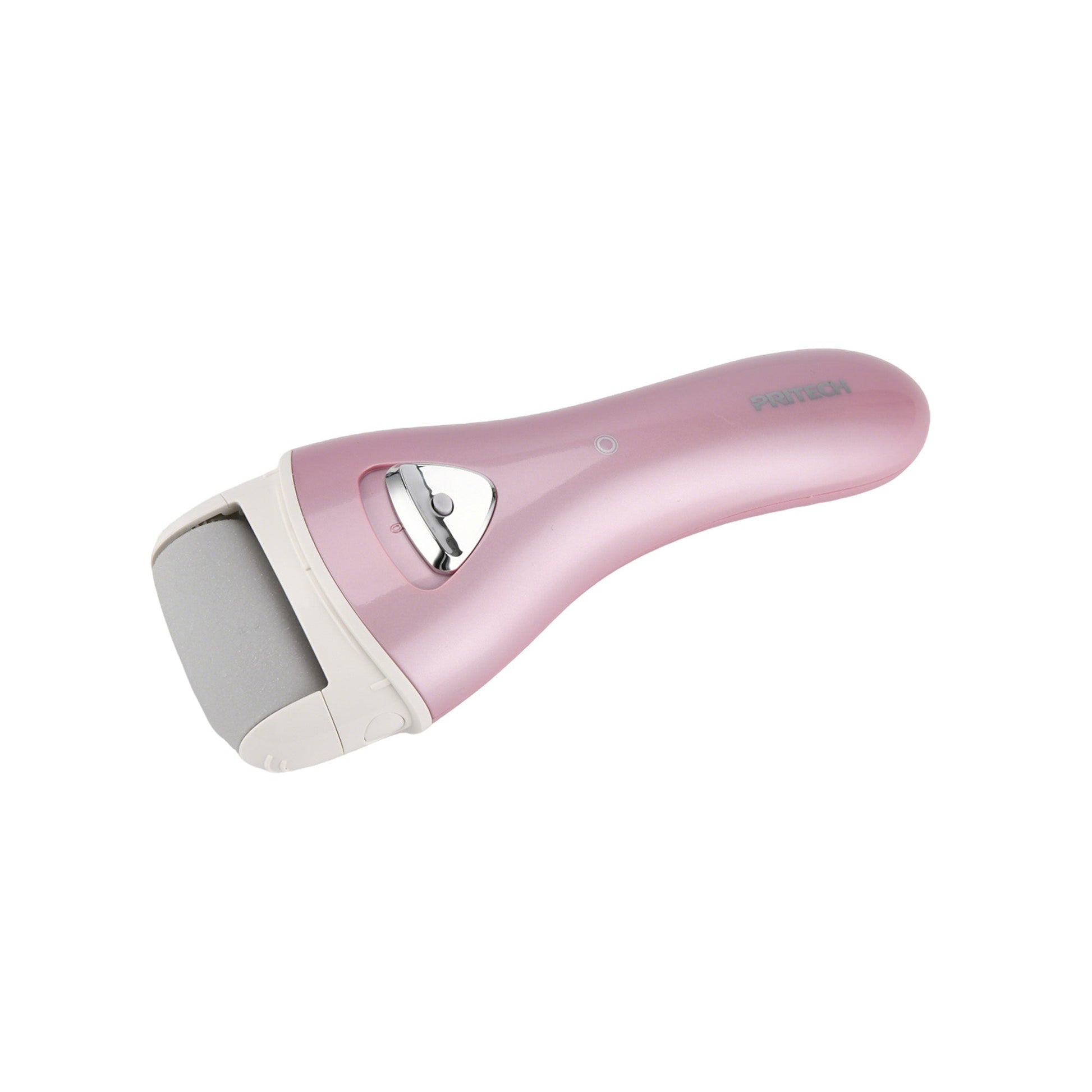 Pink Cordless Electric Foot Callus Remover Set, With 3 Rollers & Dual Speed