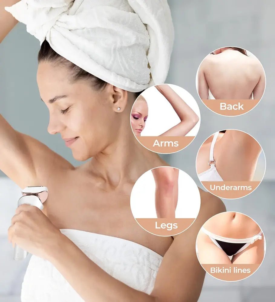 PRITECH Electric Shaver for Women – Wet & Dry Use Gold | LD-8001 剃须刀