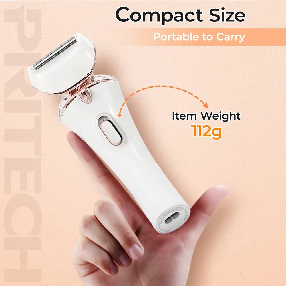 PRITECH Electric Shaver for Women – Wet & Dry Use Gold | LD-8001 剃须刀
