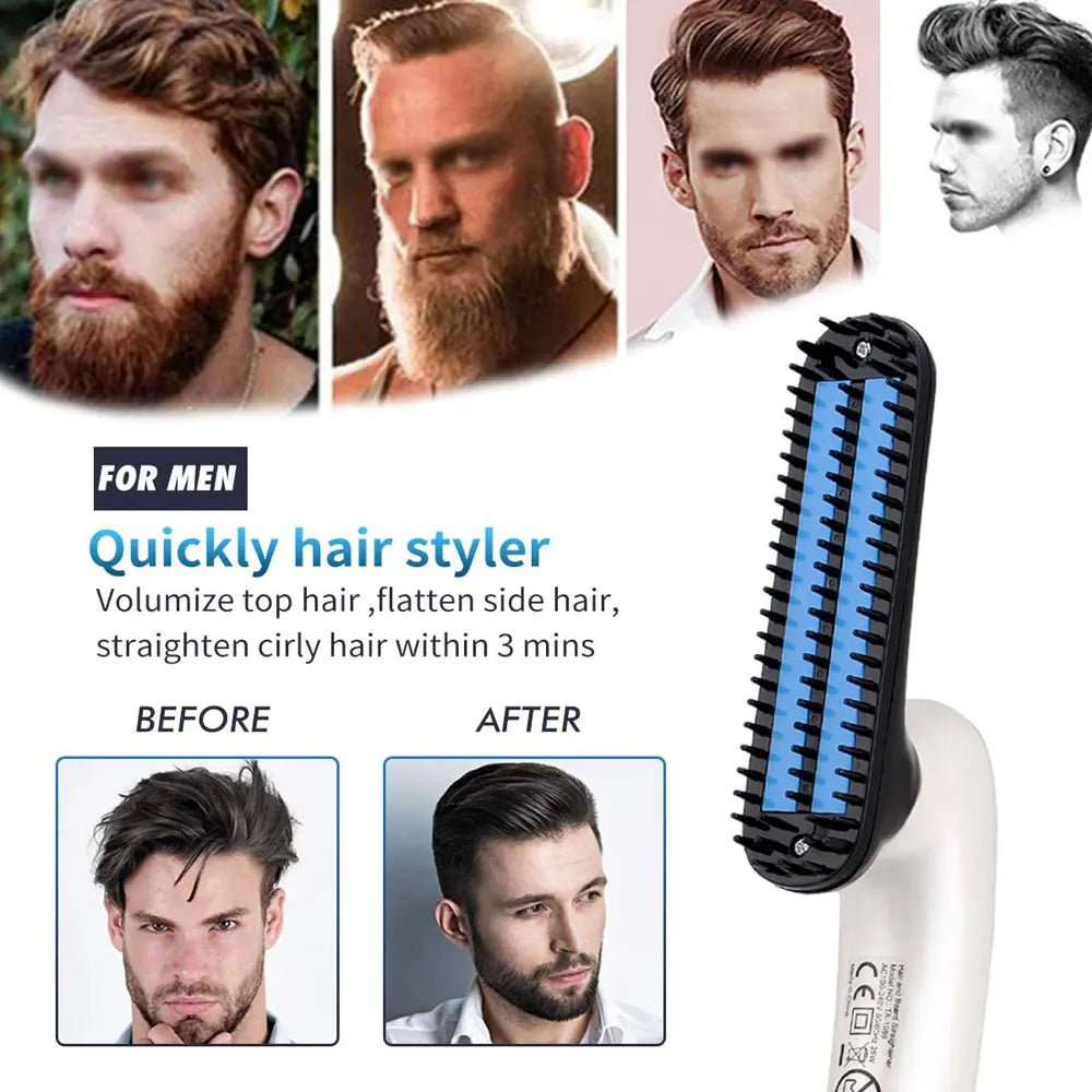 PRITECH Hair Straightener Brush | TA-1989 Straightener Brush