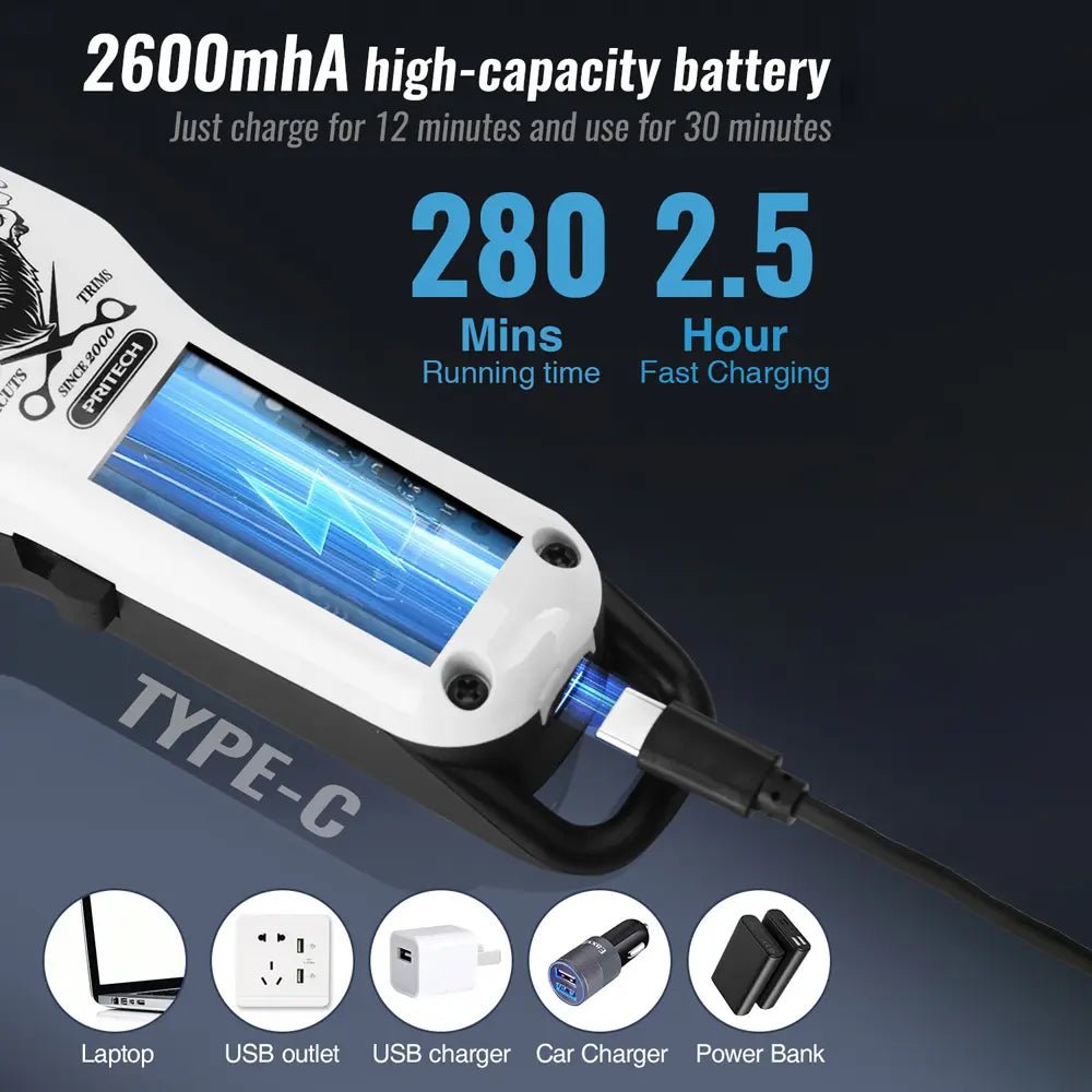 PRITECH Hair Trimmer | PR-2390 Hair Clipper