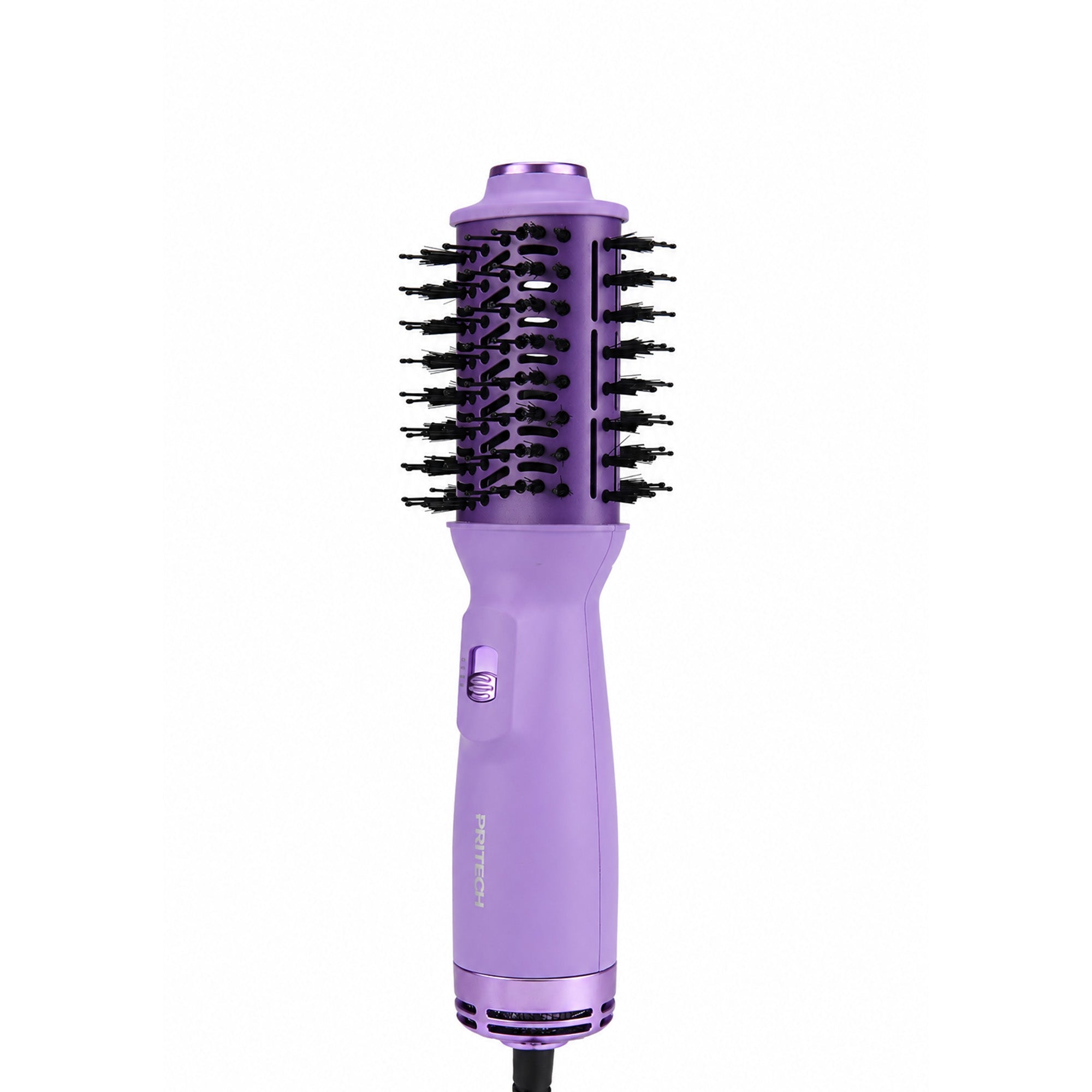 Purple 4-in-1 Travel Hair Dryer Brush