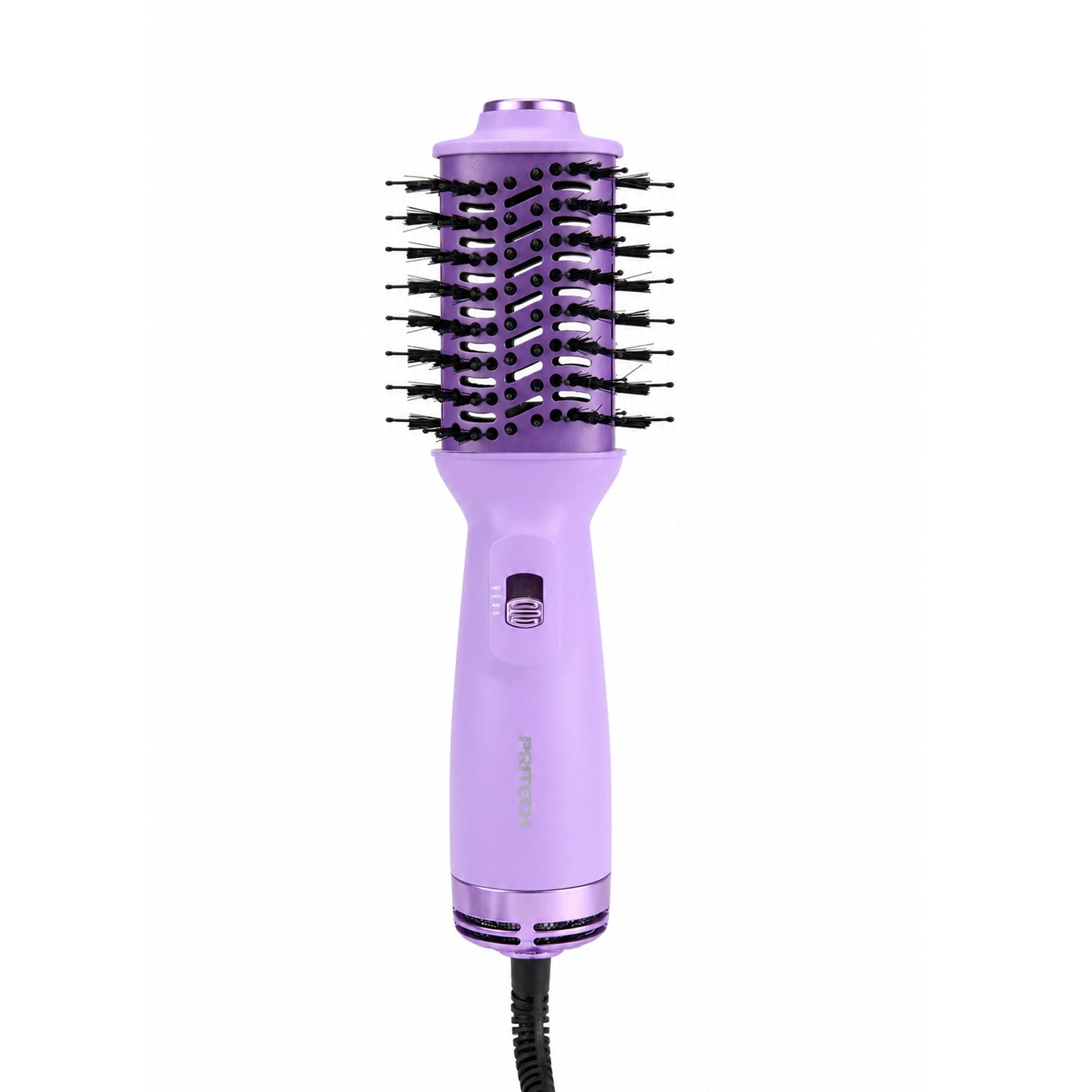 Purple 4-in-1 Travel Hair Dryer Brush