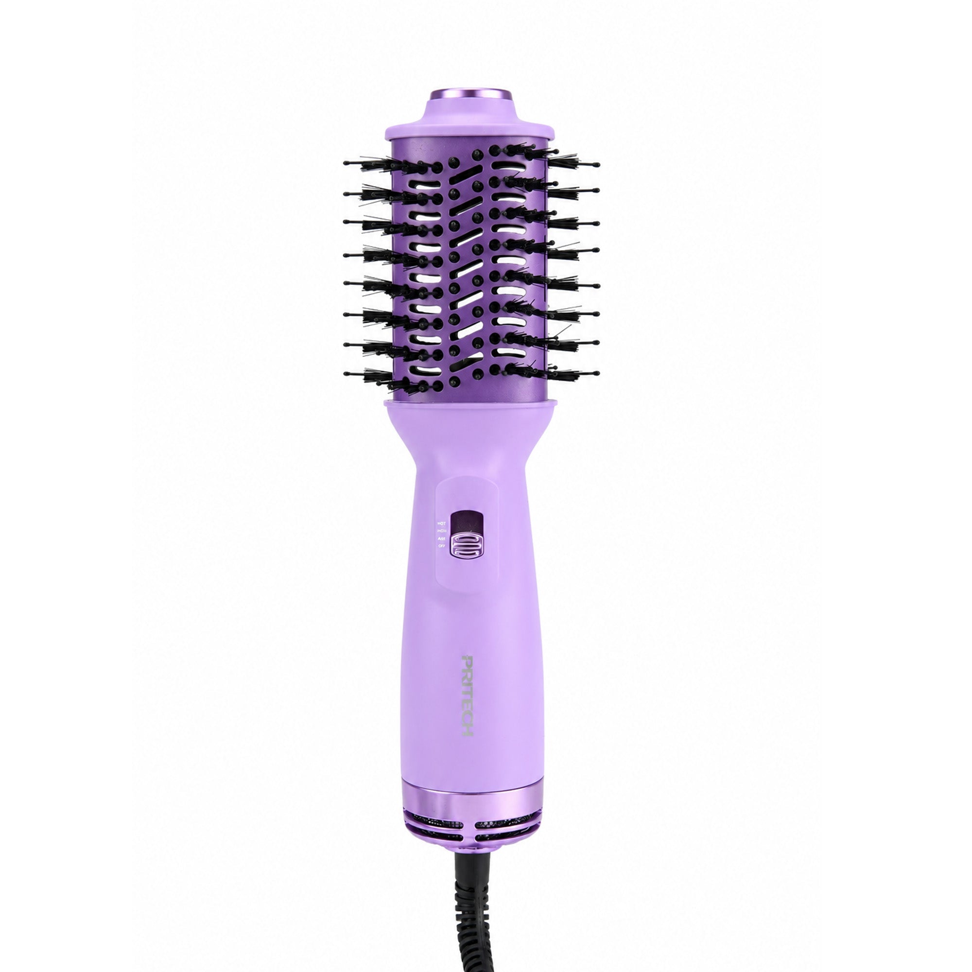 Purple 4-in-1 Travel Hair Dryer Brush