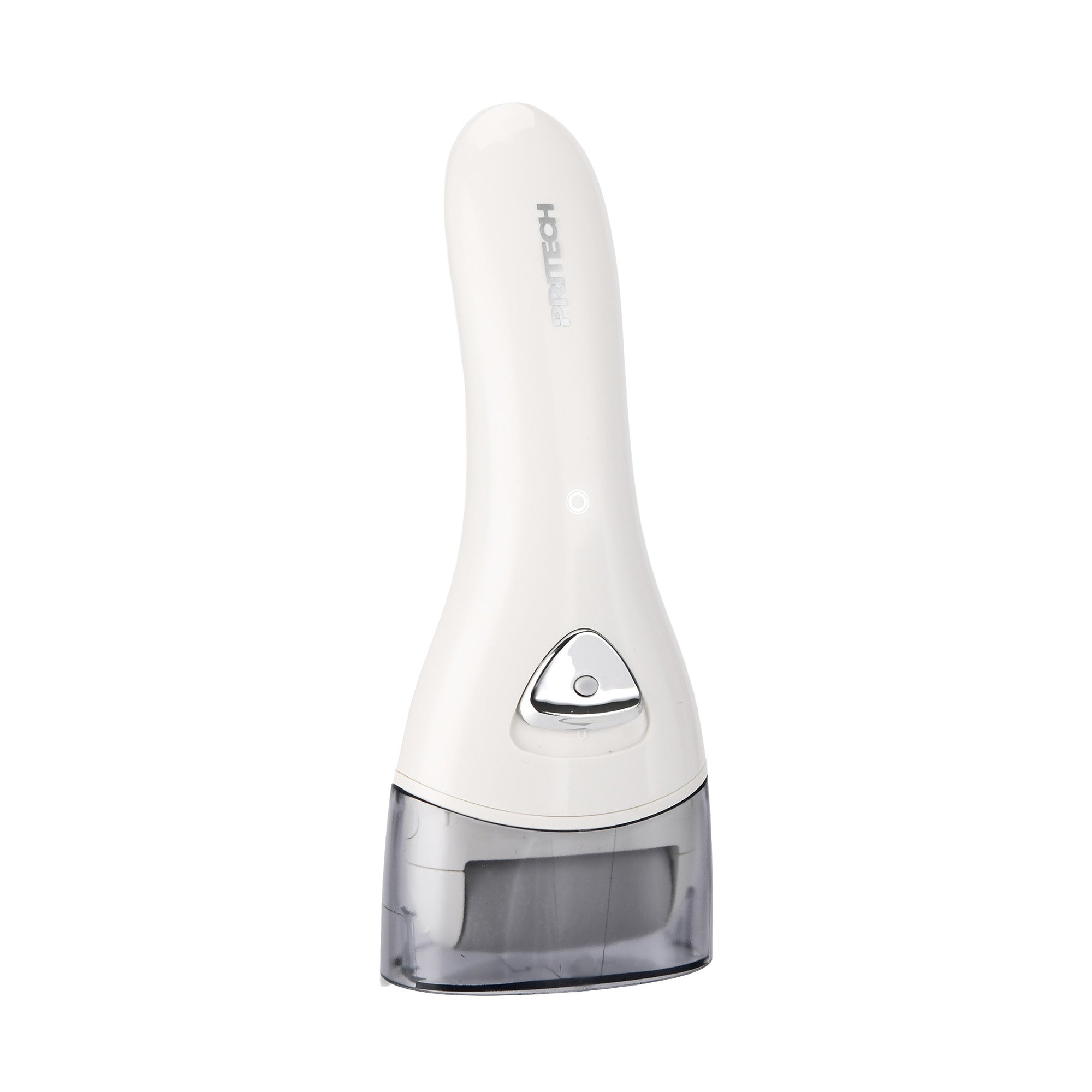 White Cordless Electric Foot Callus Remover Set, With 3 Rollers & Dual Speed
