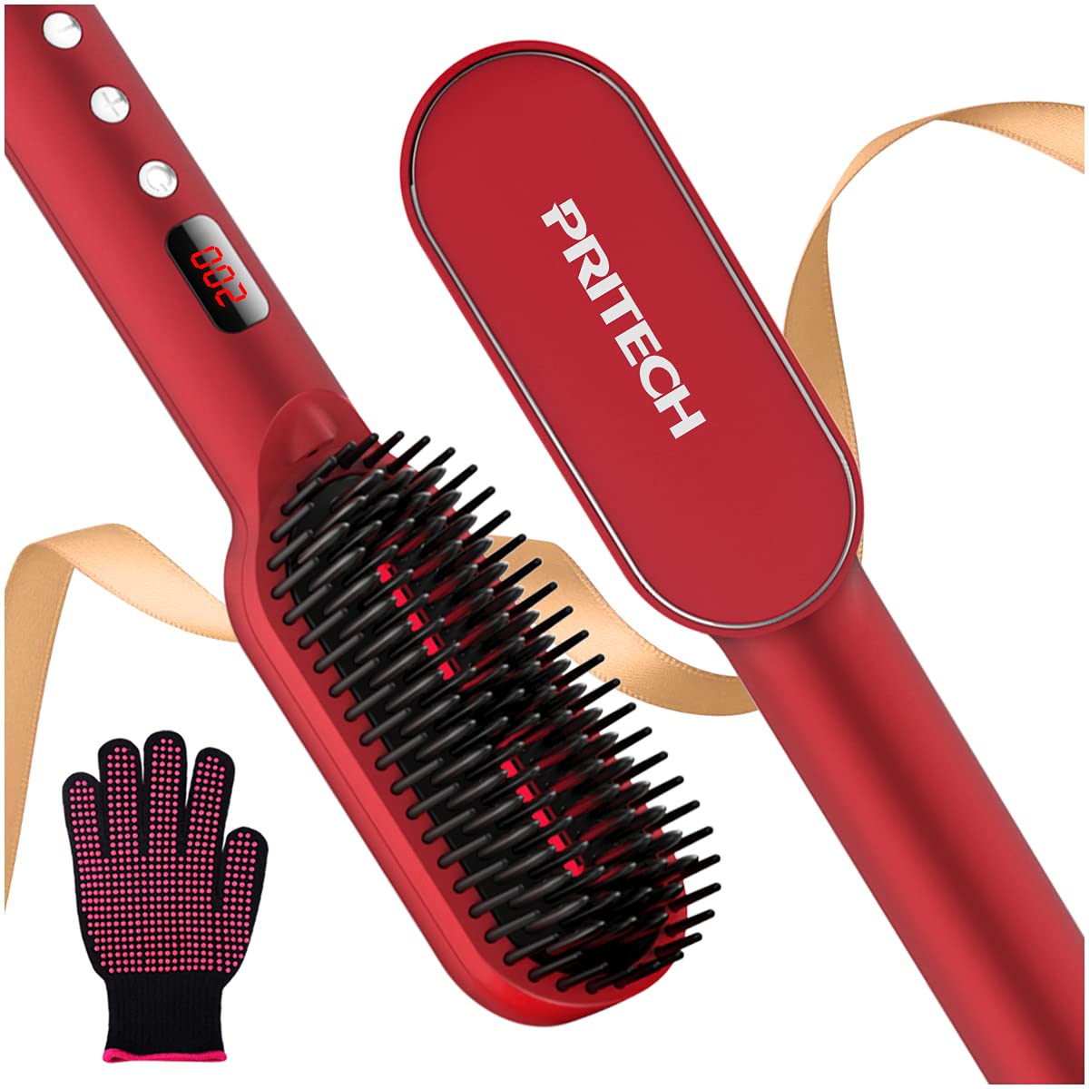 Hair Straightening Brush - TA-2353